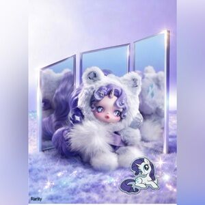 Confirmed Rarity - My Little Pony Skullpanda Plush Pendant